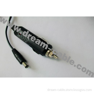Cigarette Lighter Cable with Straight DC Plug